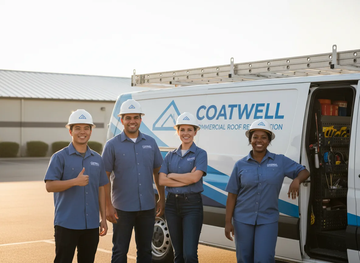 Commercial roof coating company in Richeyville, PA